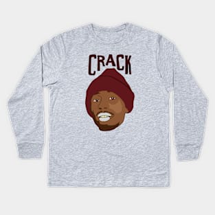 Tyrone Biggums Crackhead Kids Long Sleeve T-Shirt